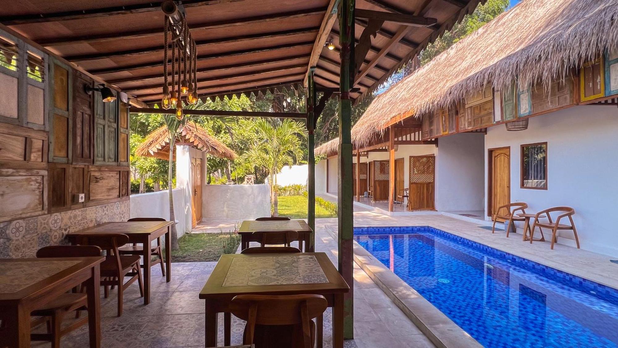 Bae Gili Inn Gili Air Eksteriør billede
