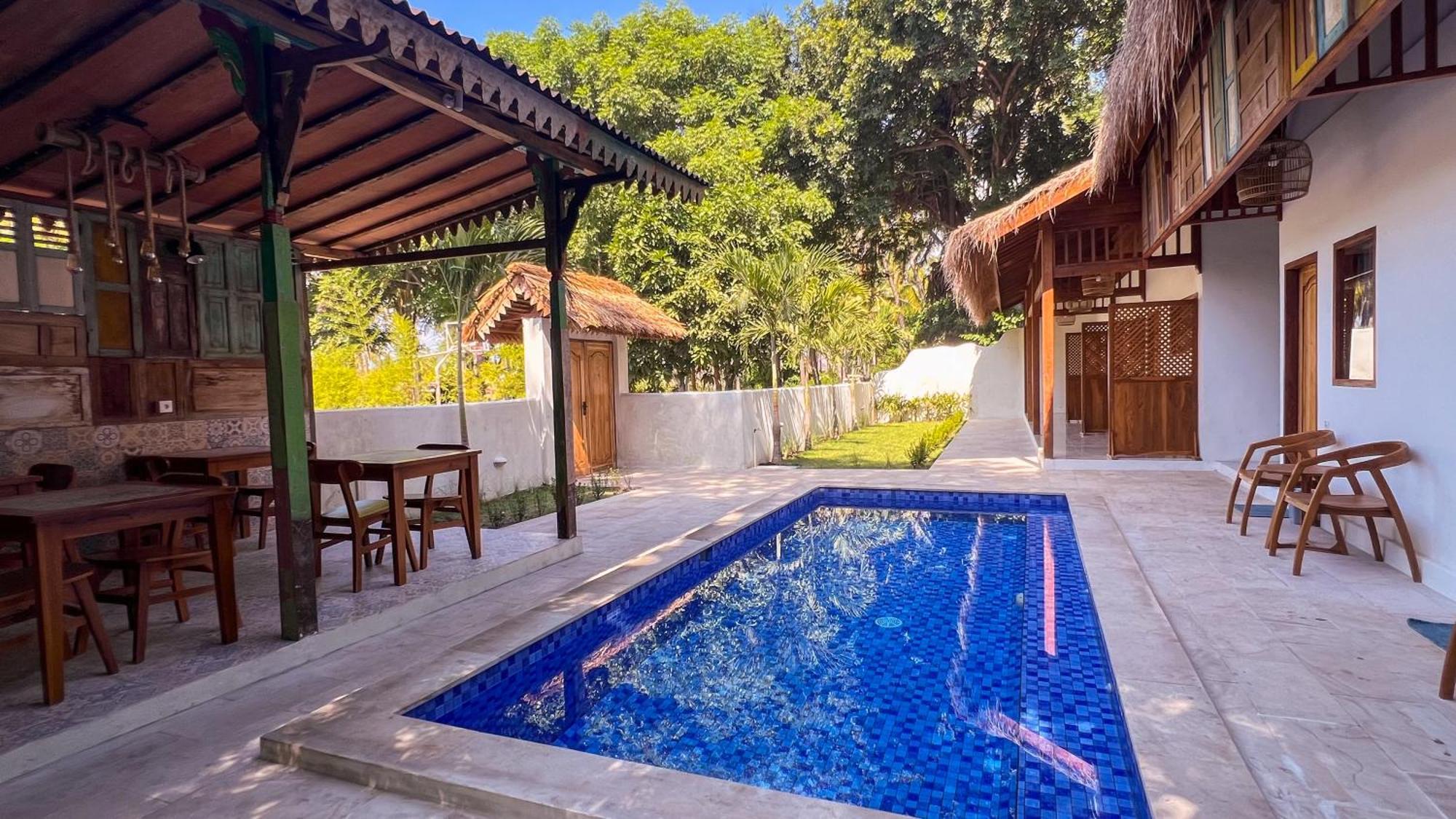 Bae Gili Inn Gili Air Eksteriør billede